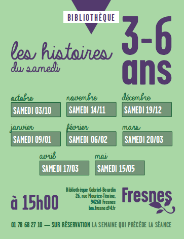 Les histoires 3-6 ans