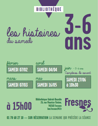 Les histoires 3-6 ans