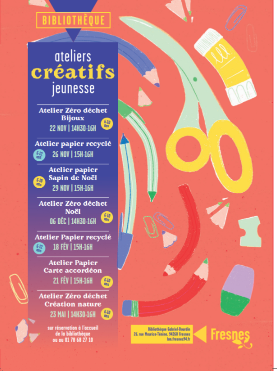 Atelier créatif Jeunesse