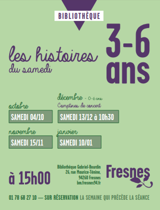 Les histoires 3-6 ans