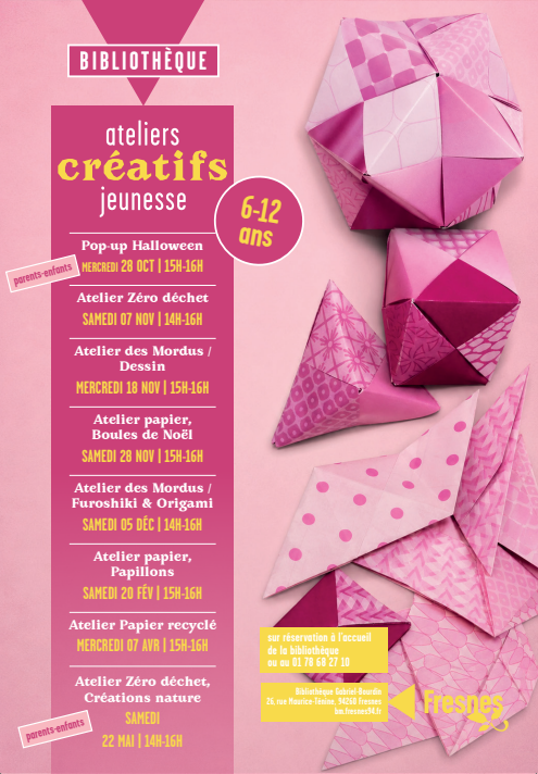Atelier créatif jeunesse